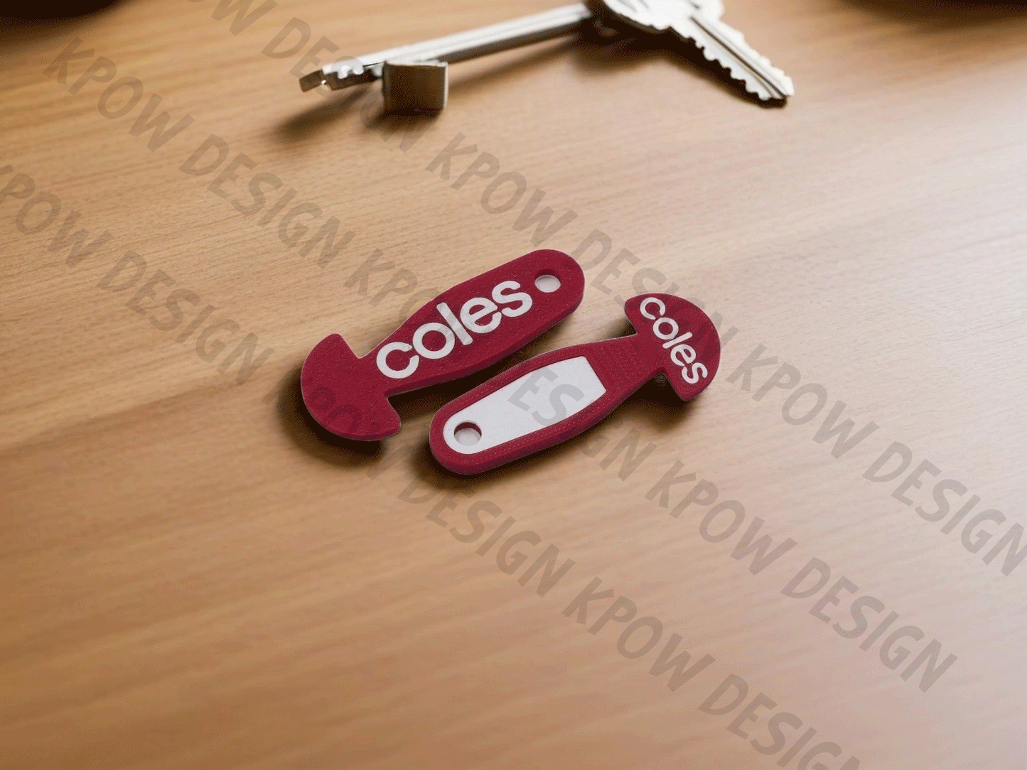 Coles | Trolley Key / Token / Keyring