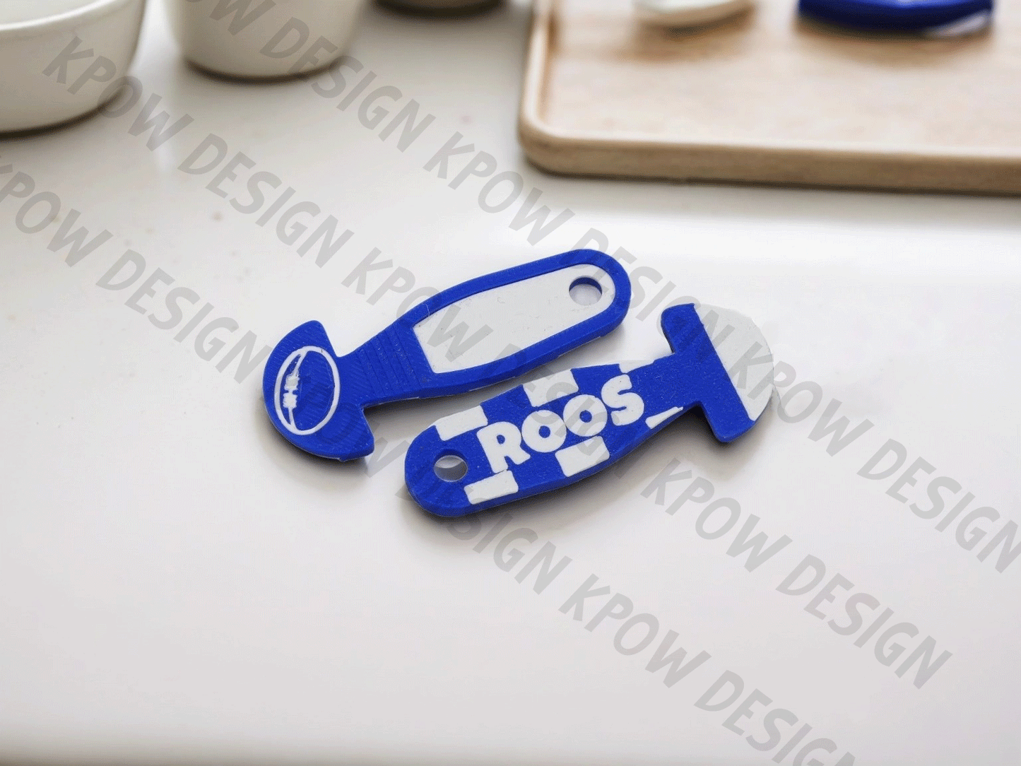 AFL North Melbourne Kangaroos | Trolley Key / Token / Keyring