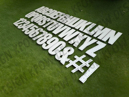 Large Pixel Letters Individual 500mm | Corflute Prop!