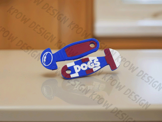 AFL Western Bulldogs | Trolley Key / Token / Keyring