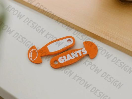 AFL Greater Western Sydney GWS Giants | Trolley Key / Token / Keyring
