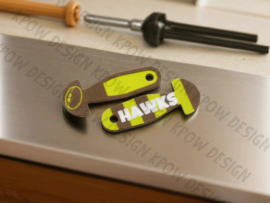 AFL Hawthorn | Trolley Key / Token / Keyring