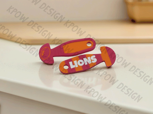 AFL Brisbane Lions | Trolley Key / Token / Keyring