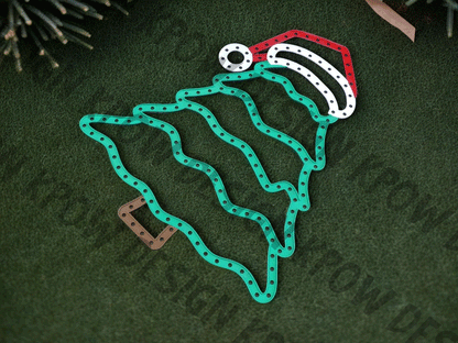 LED Pixel Prop | Christmas Tree with Hat (No Face)!