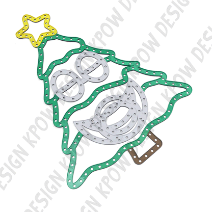 LED Pixel Prop | Christmas Tree with Star (With Face)!