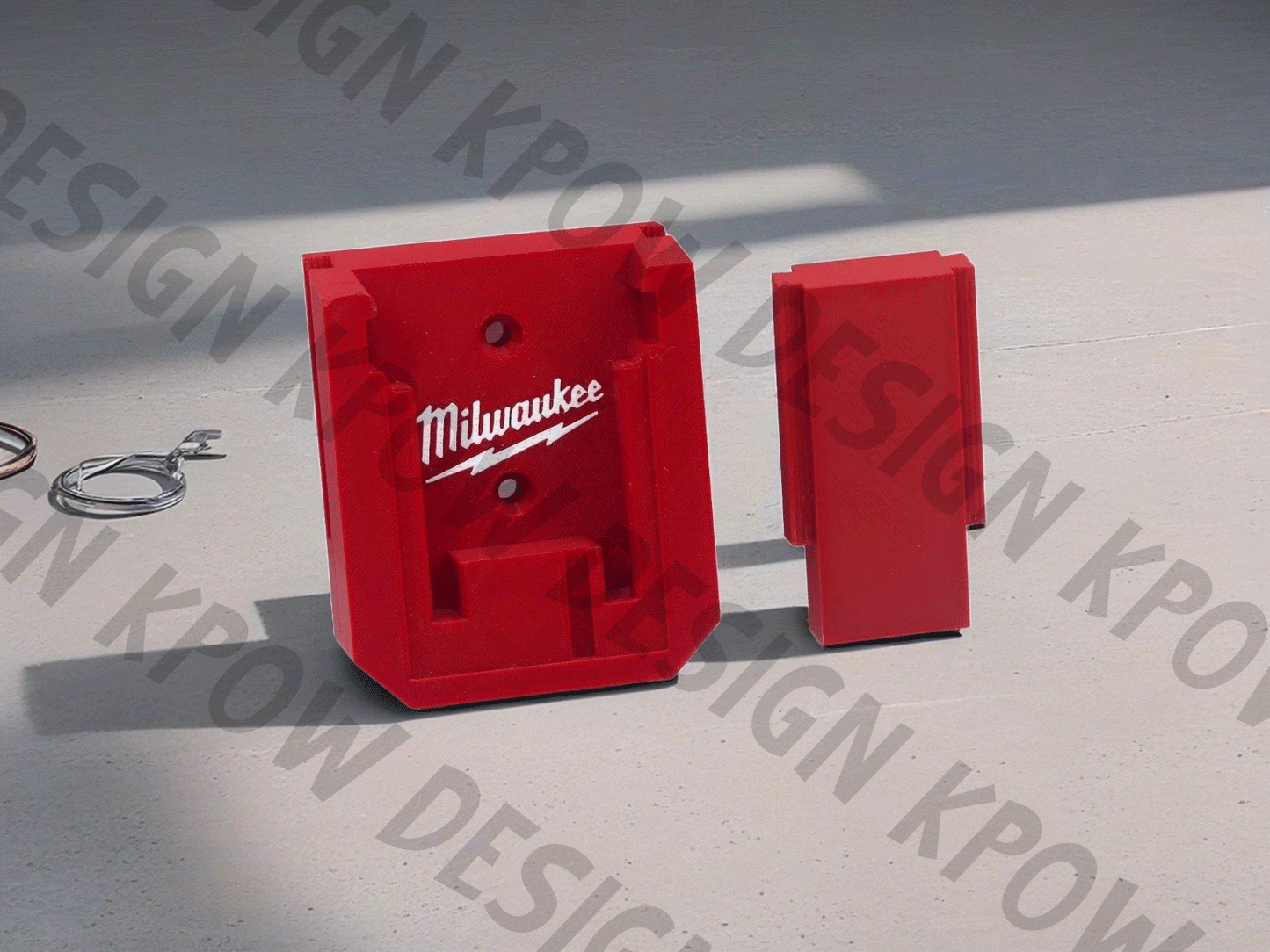 Milwaukee M18 Battery Wall Mount / Holder / Modular!